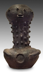 Ceremonial Pot from the Azande people of the Central African Republic