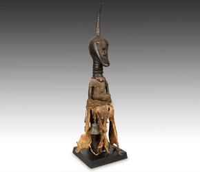 Nkisi figure from the Songye people of Congo, Central Africa