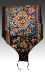 Baby Carrier with Floral motifs from the Miao/Hmong minority group; Liping, Guizhou Province, China