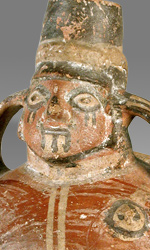 Figural Vessel from the Huari people of Peru