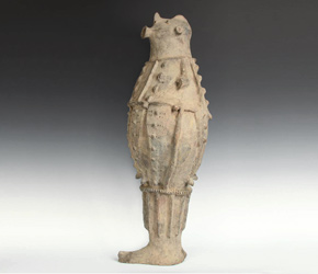 Figurative Effigy Vessel from the Fon people