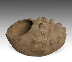 Anthropomorphic Vessel from the Chamba people of Nigeria, West Africa