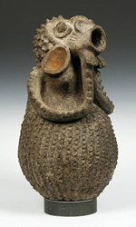 Figurative Vessel from the Mambila people of Cameroon, West Africa
