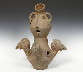 Figurative Vessel from the Mwana people of Nigeria, West Africa