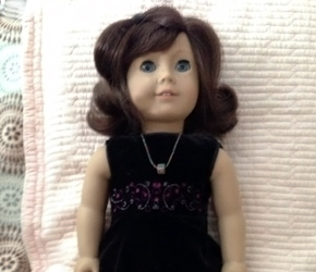 My doll Stephanie circa 1990, named after my babysitter