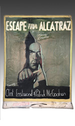 Ghanaian Movie poster for Hollywood film Escape From Alcatraz