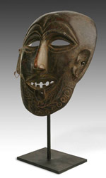 Spirit mask from the Madhesi people of Southwest Nepal