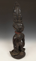 Male Ibeji Twin Figure from the Yoruba people of Nigeria, West Africa