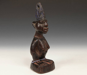 Female Ibeji Twin Figure from the Yoruba people of Nigeria, West Africa
