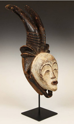 Mukudj mask by the Punu people 