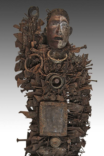 Songye Nkisi Nkondi (Nail Power) Figure, Congo | African art, African  sculptures, Metropolitan museum of art