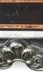 Table with Pietra dura inset top