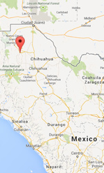 Mata Ortiz is in the northern region of Chihuahua, Mexico