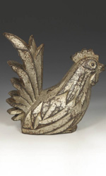 Japanese iron rooster