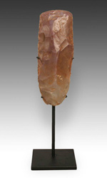 Prehistoric Knapped Blade in the Sahara Desert, Africa Prehistoric Knapped Blade in the Sahara Desert, Africa