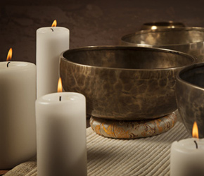 Singing bowls are common Buddhist tools used in meditation