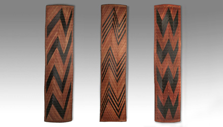 Large Insika, or decorative screen panels from the Tutsi people