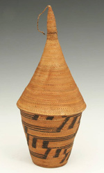 A small Agaseki or Ibeseke basket