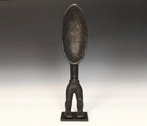 Anthropomorphic Spoon from the Dan people of Liberia, West Africa