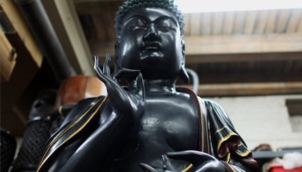 The Black Buddha's persona is beginning to shine through and its voice is returning
