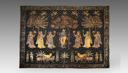 Part of a much larger collection of rare religious and devotional paintings