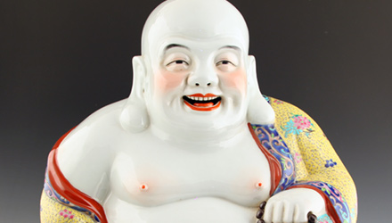 Budai, known also as the Laughing Buddha was the real secret to the fisherman's good luck