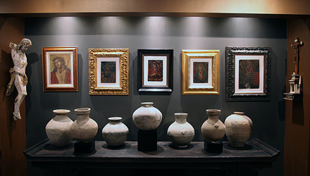 Select retablos and Christian art on display at PRIMITIVE