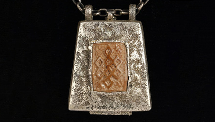 This Tibetan Love Knot locket is part of a wide range of jewelry pieces meant to celebrate enduring relationships