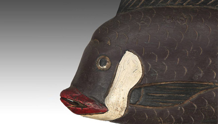 Part of a much larger collection of authentic African art