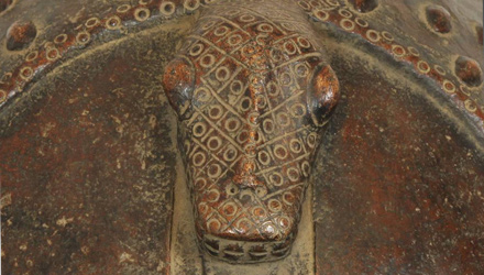 This Benin portrait head is part of a much larger collection of African art available exclusively at PRIMITIVE