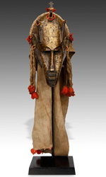 This Marka mask imbued the wearer with the strength and endurance of the antelope This Marka mask imbued the wearer with the strength and endurance of the antelope