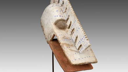 Part of a much larger collection of authentic African art