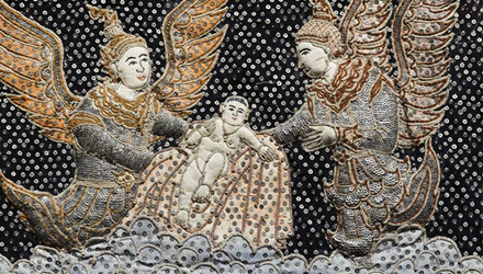 Part of a much larger collection of Southeast Asian art
