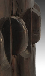 This sugar press is crafted in iron wood, one of the hardest woods in the world This sugar press is crafted in iron wood, one of the hardest woods in the world
