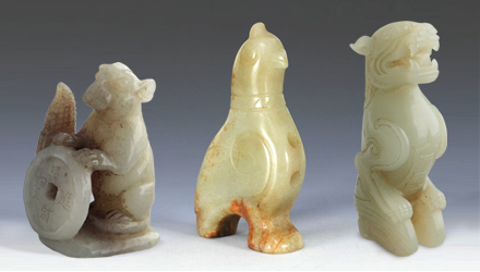 Part of a much larger collection of jade charms and toggles available exclusively at PRIMITIVE