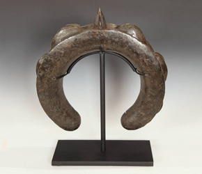 Bronze currency by the Kota people of Gabon, Central Africa Bronze currency by the Kota people of Gabon, Central Africa