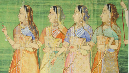 Part of a much larger collection of Indian art