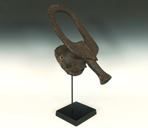 Bushcow mask from the Mama people of Nigeria, West Africa