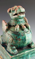 These mythical creatures are part lion and part bird These mythical creatures are part lion and part bird