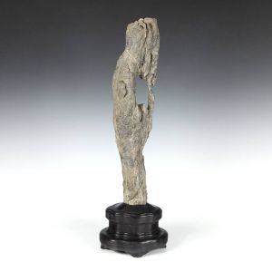Yinge Stone on Rosewood Base