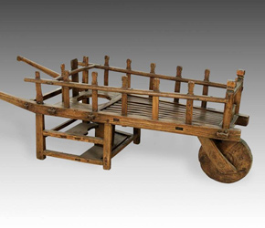 Antique Wheelbarrow from Shanxi Province, China