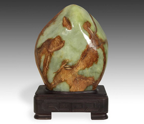 Large-scale jade Gongshi, or Spirit Stone, from Liaoliang, China