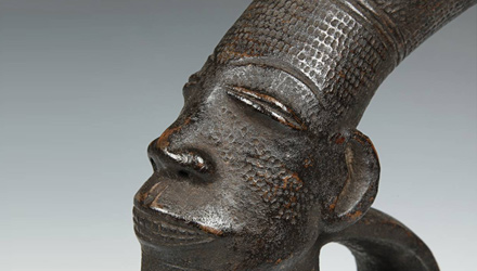 Mangbetu wine vessel