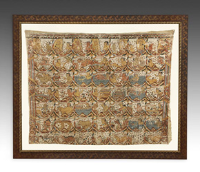 Framed Palelintangan, or astrological calendar