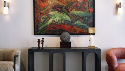 Kelly Wearstler furniture at PRIMITIVE in Chicago