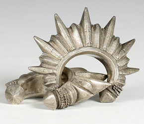 Pair of Tribal Cuffs from Rajasthan, India
