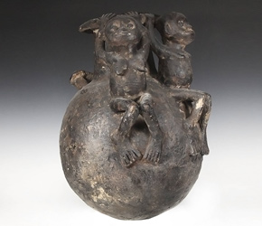 Ceremonial Wine Vessel from the Tikar people of Cameroon, West Africa