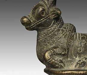 Cast Bronze Temple Bell (detail)