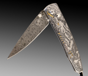 Emperor's Dragon Pocket Knife