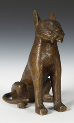 Seated Figure of a Royal Leopard